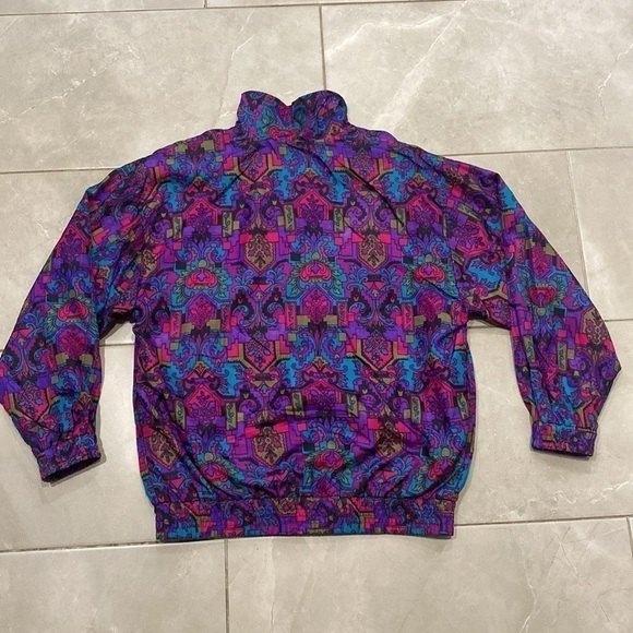 EUC RARE Vintage Sequence Windbreaker Jacket - Picture 10 of 11